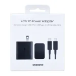 Cargador Samsung de 45w con Cable de 1.8 Metros