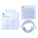 Cable Apple de 1 Metro Tipo C a Tipo C Trenzado - Certificado