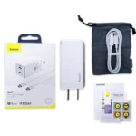 Cargador Baseus de 45w- Blanco