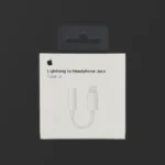 Adaptador Apple Lightning a entrada de 3.5 mm para audífonos